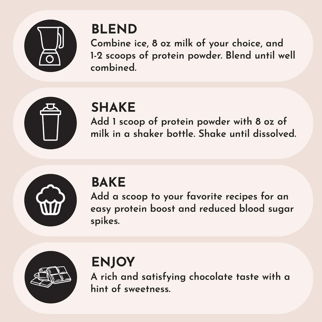 Protein Powder Made with 100% Grass Fed, Non Denatured Whey | Four Different Protein Sources from Organic Whole Food Ingredients | 15 Servings | 22g Protein