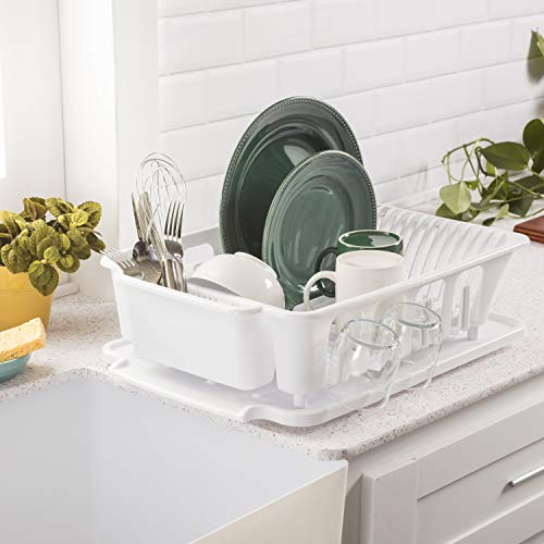 New 807127 Sterilite Sink Set 2Pc Lg (6-Pack) Sink Sets Cheap Wholesale Discount Bulk Plasticware Sink Sets Candle Holder Pedestal